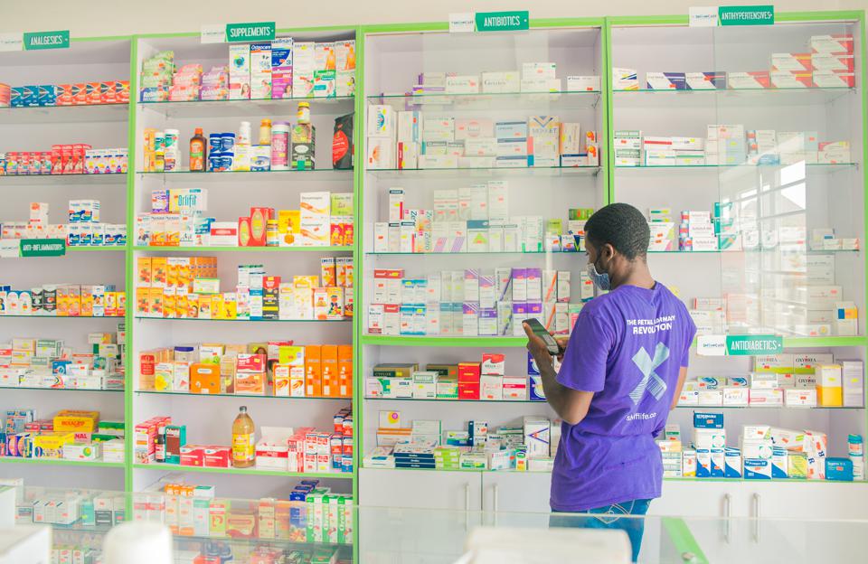 A platfin-enabled pharmacy in Africa